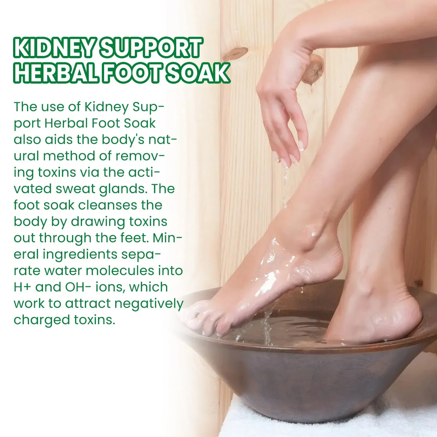 Herbal Detox Foot Bath – Boost Lymphatic Health, Improve Circulation, Sleep & Stress Relief